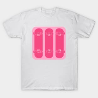 Girls Skate Pink T-Shirt